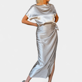 Cue T Silk Blouse - Peter Cohen