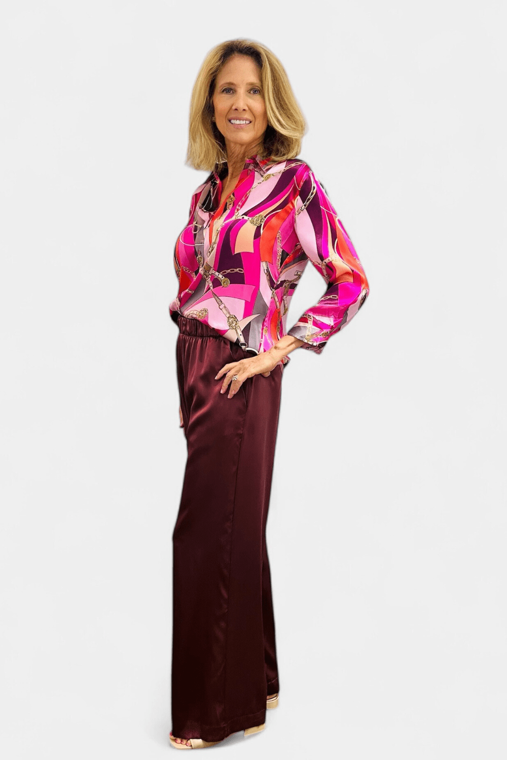 Danni 3/4 Sleeve Blouse - L'Agence