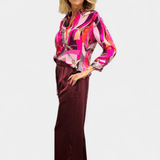 Danni 3/4 Sleeve Blouse - L'Agence