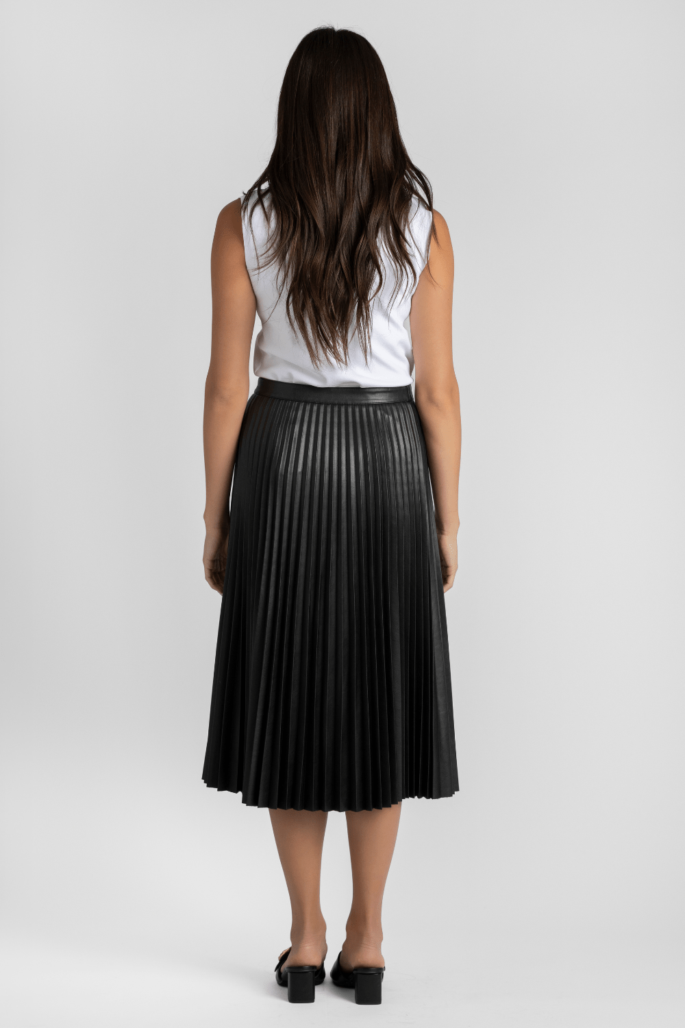 Daphne Pleated Skirt - Proenza Schouler White Label