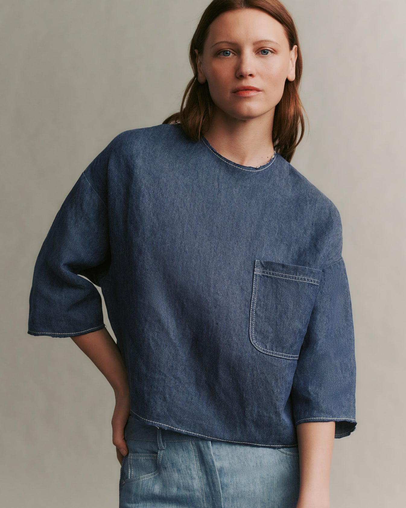 Denim Ex T Top - TWP