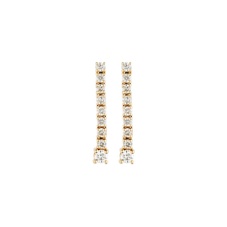 Diamond Tennis Earring - Lee Jones Collection