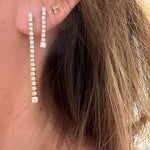 Diamond Tennis Earring - Lee Jones Collection