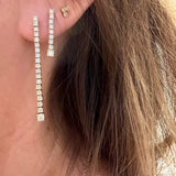 Diamond Tennis Earring - Lee Jones Collection