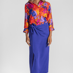 Emmanuelle Floral Silk Shirt - La Prestic Ouiston