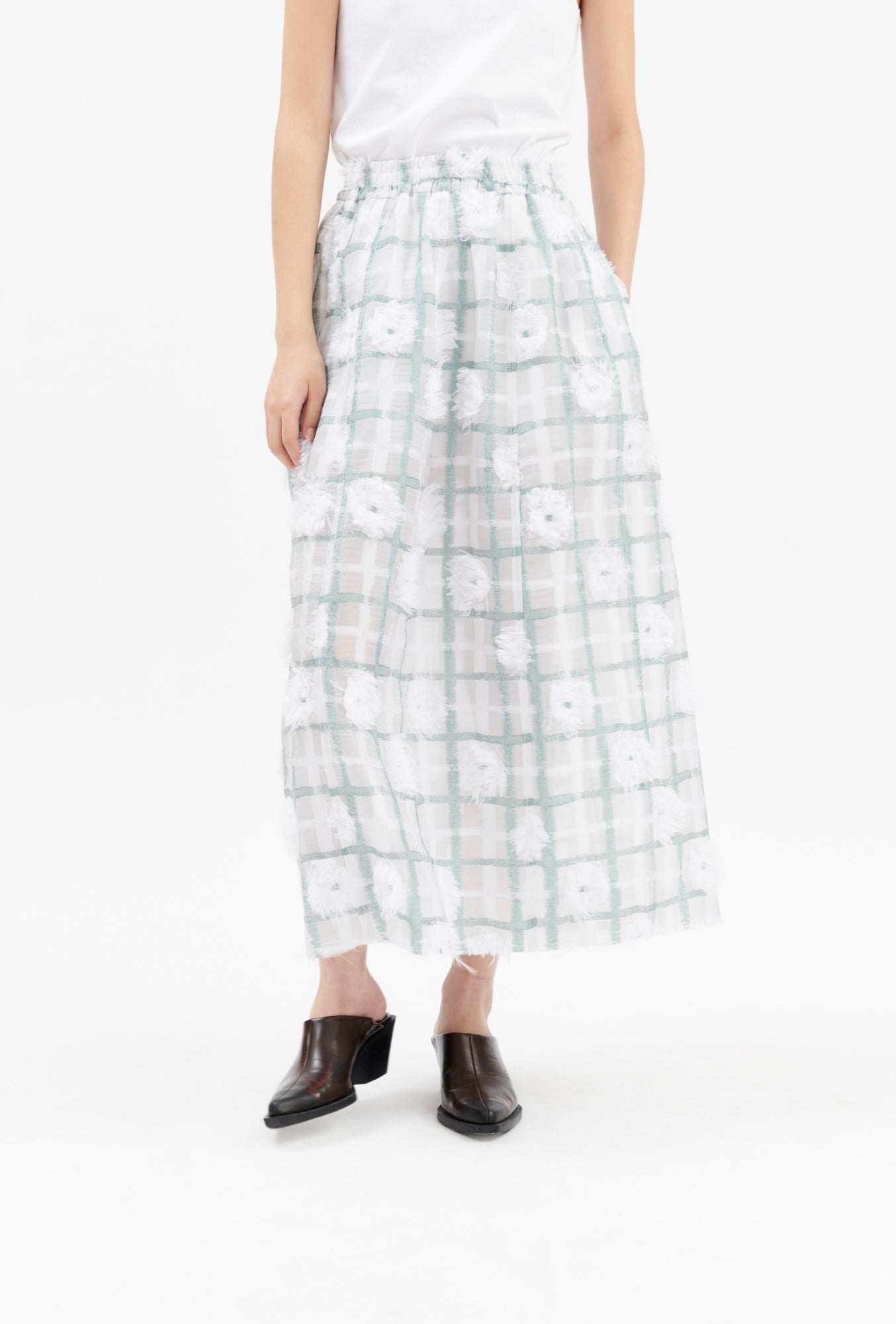 Filcoupe Check Skirt - Odeeh