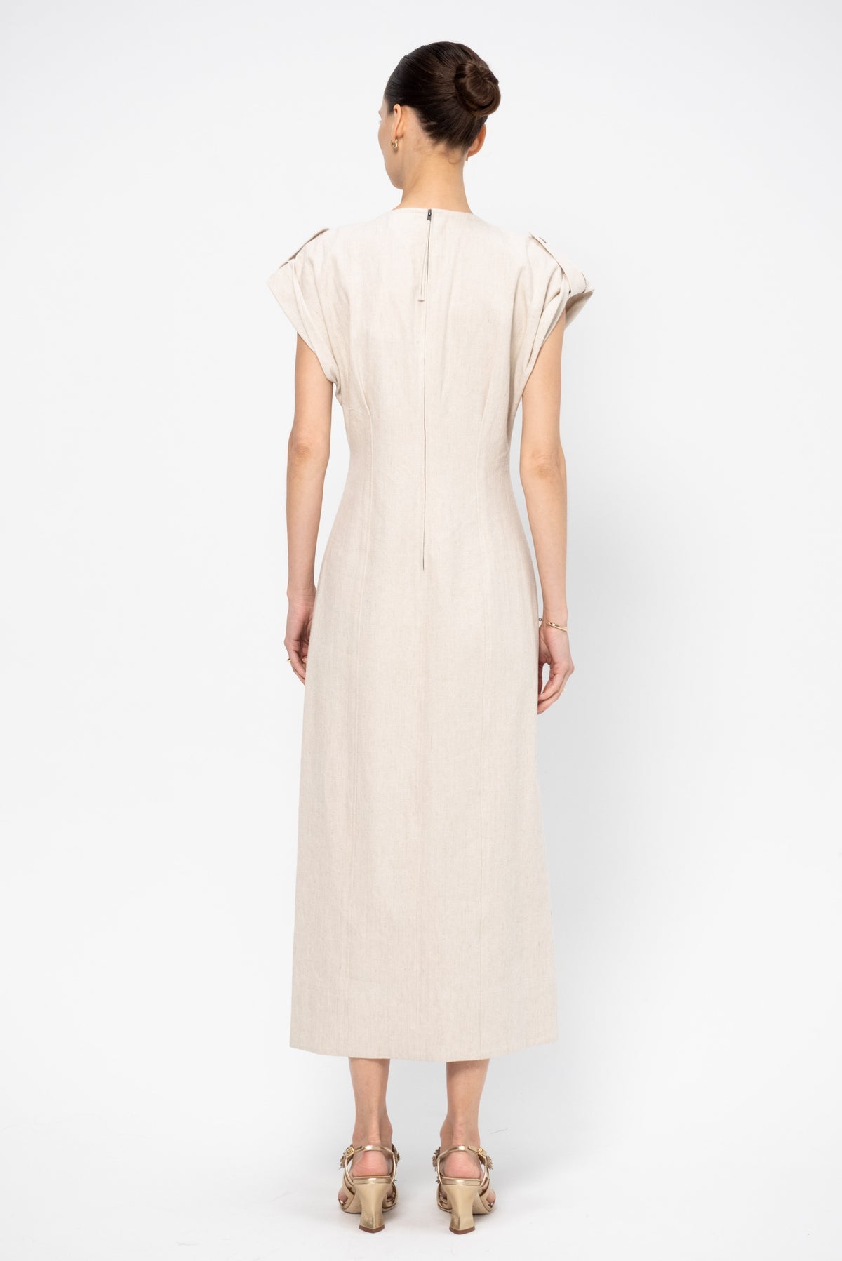 Flax Shift Maxi Dress - Apiece Apart