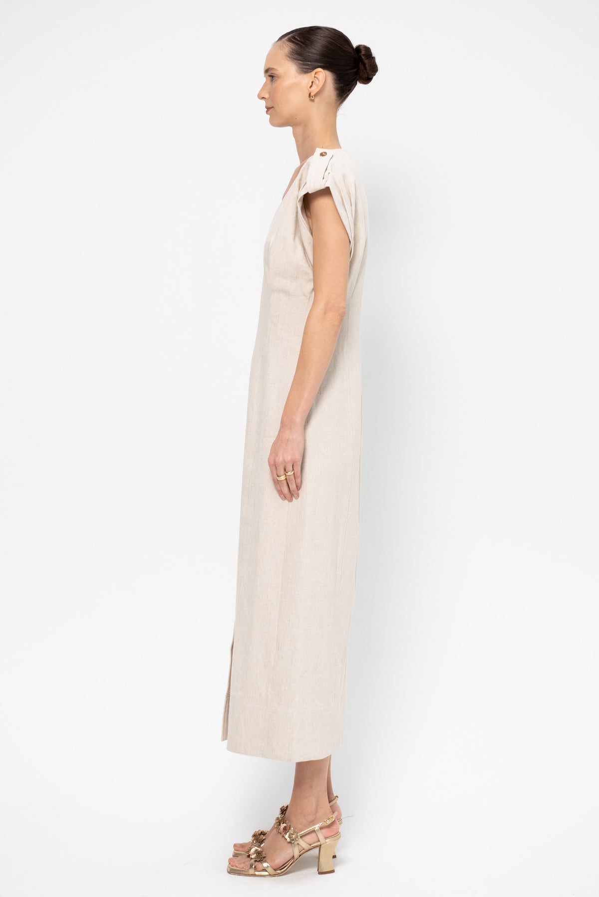 Flax Shift Maxi Dress - Apiece Apart