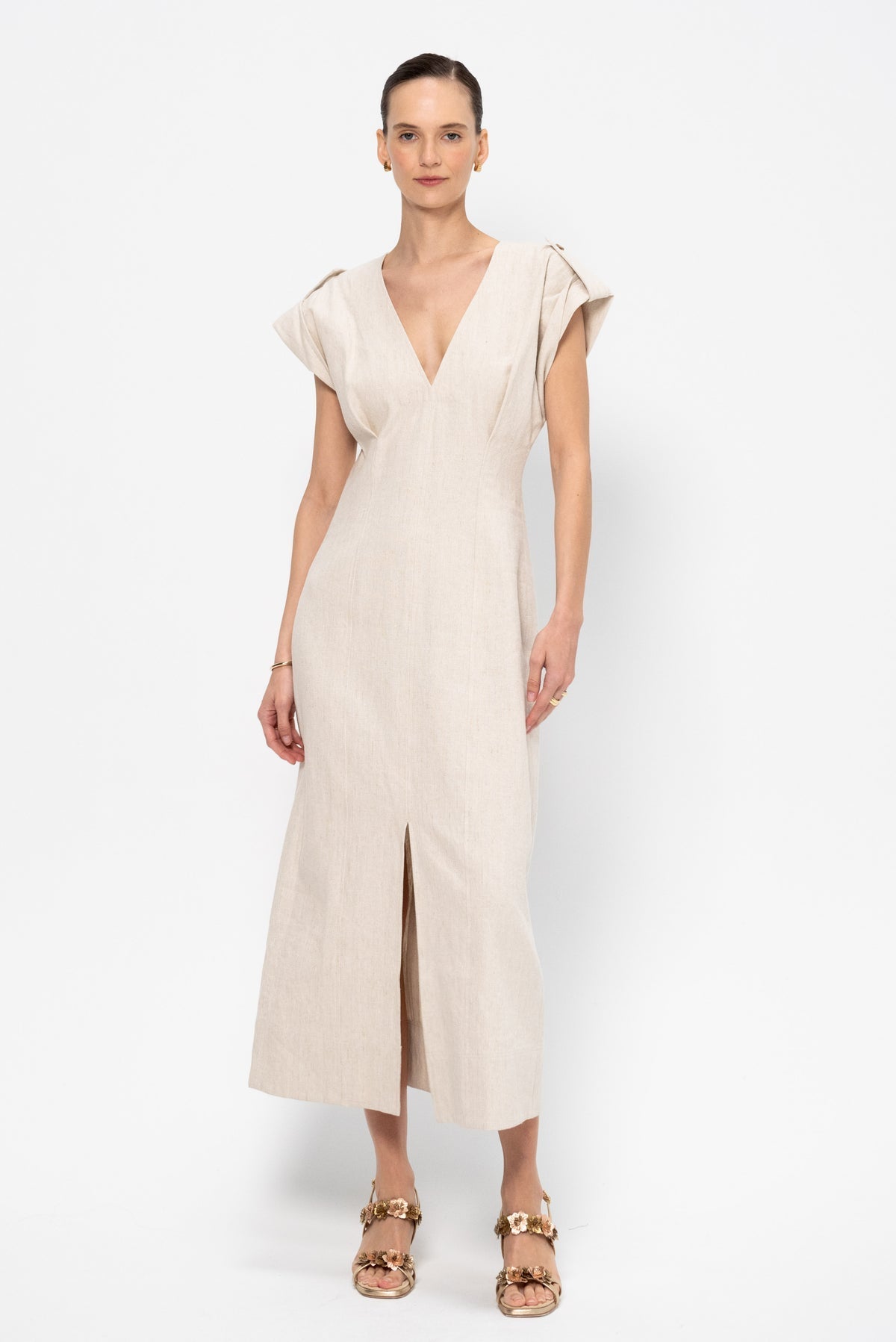 Flax Shift Maxi Dress - Apiece Apart