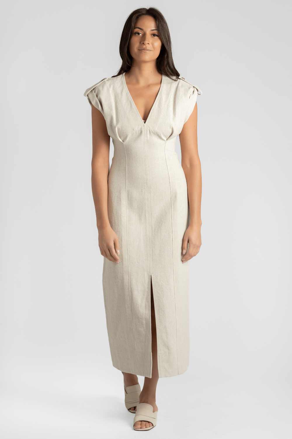 Flax Shift Maxi Dress - Apiece Apart