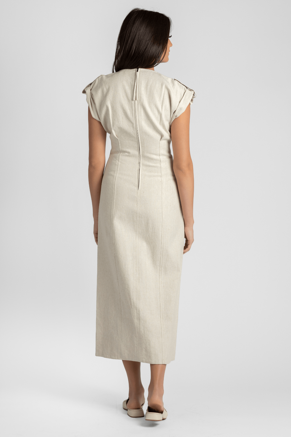 Flax Shift Maxi Dress - Apiece Apart