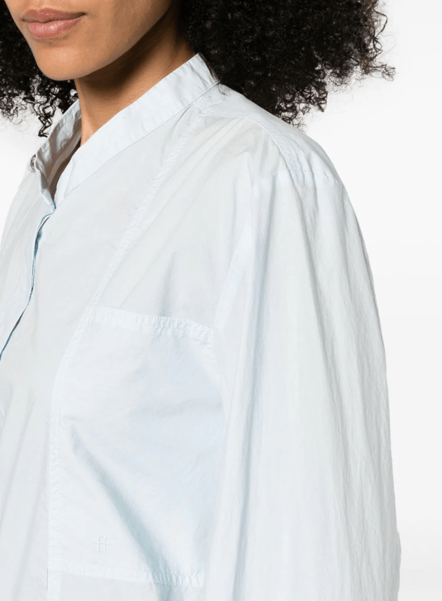 Forte Forte BCI Poplin Covered Button Shirt - Forte Forte