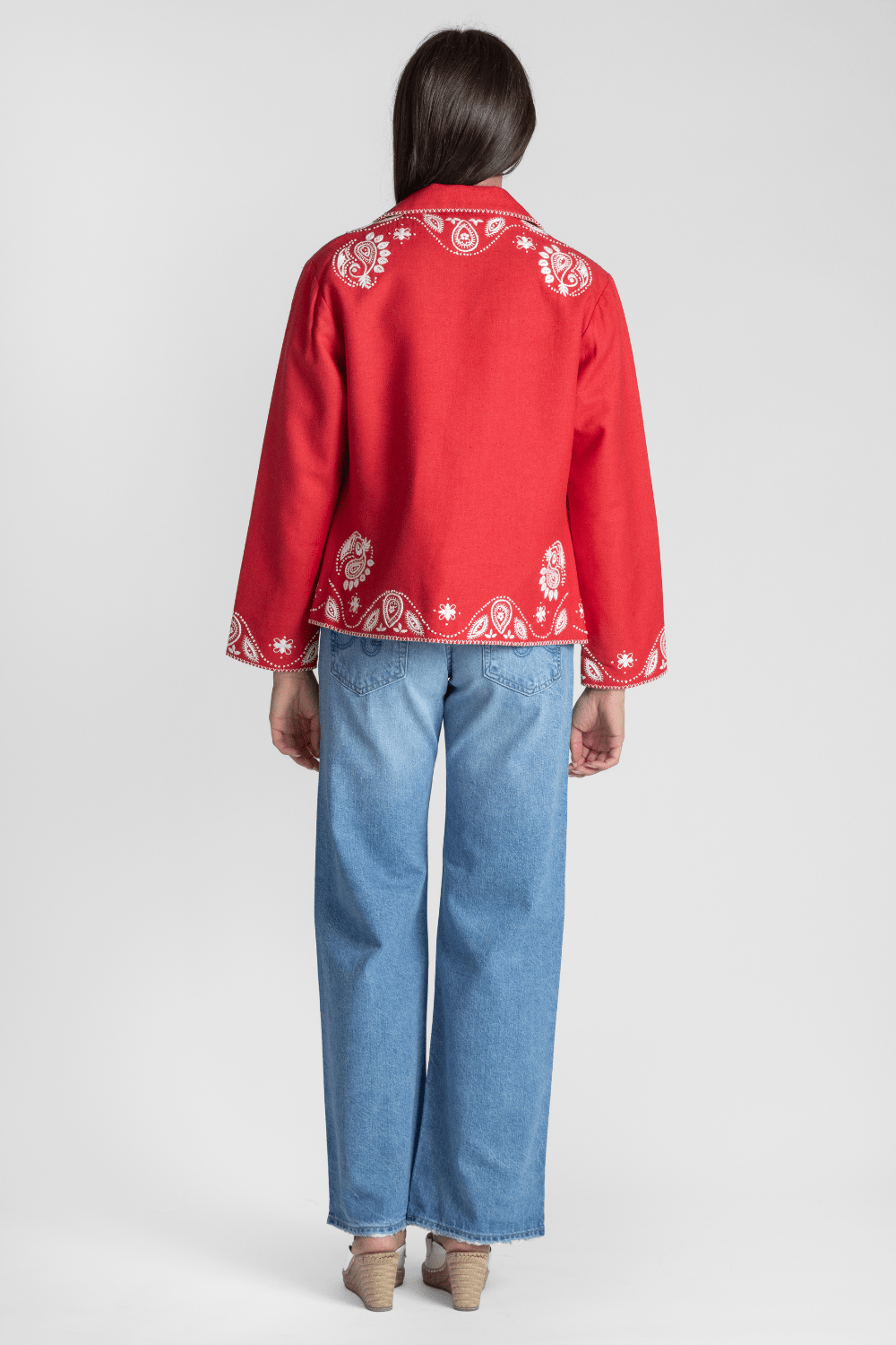 Francis Poppy Bandana Jacket - Alix of Bohemia