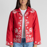 Francis Poppy Bandana Jacket - Alix of Bohemia