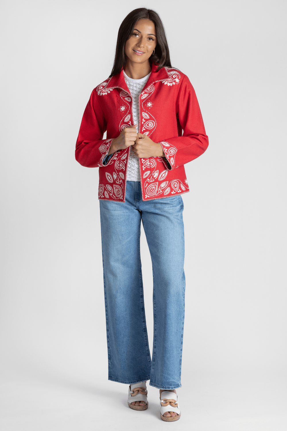 Francis Poppy Bandana Jacket - Alix of Bohemia