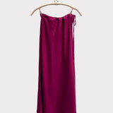 Garbo Rouge Midi Skirt - Brazeau Tricot