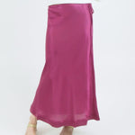 Garbo Rouge Midi Skirt - Brazeau Tricot