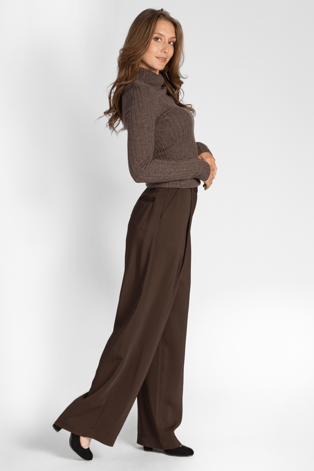 Heavy Cashmere Mock Neck Sweater - SPRWMN
