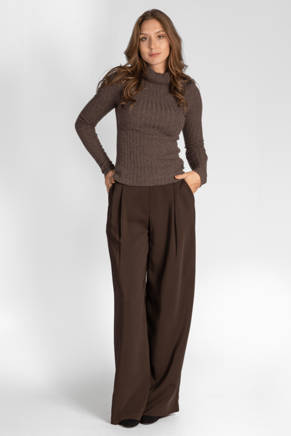 Heavy Cashmere Mock Neck Sweater - SPRWMN