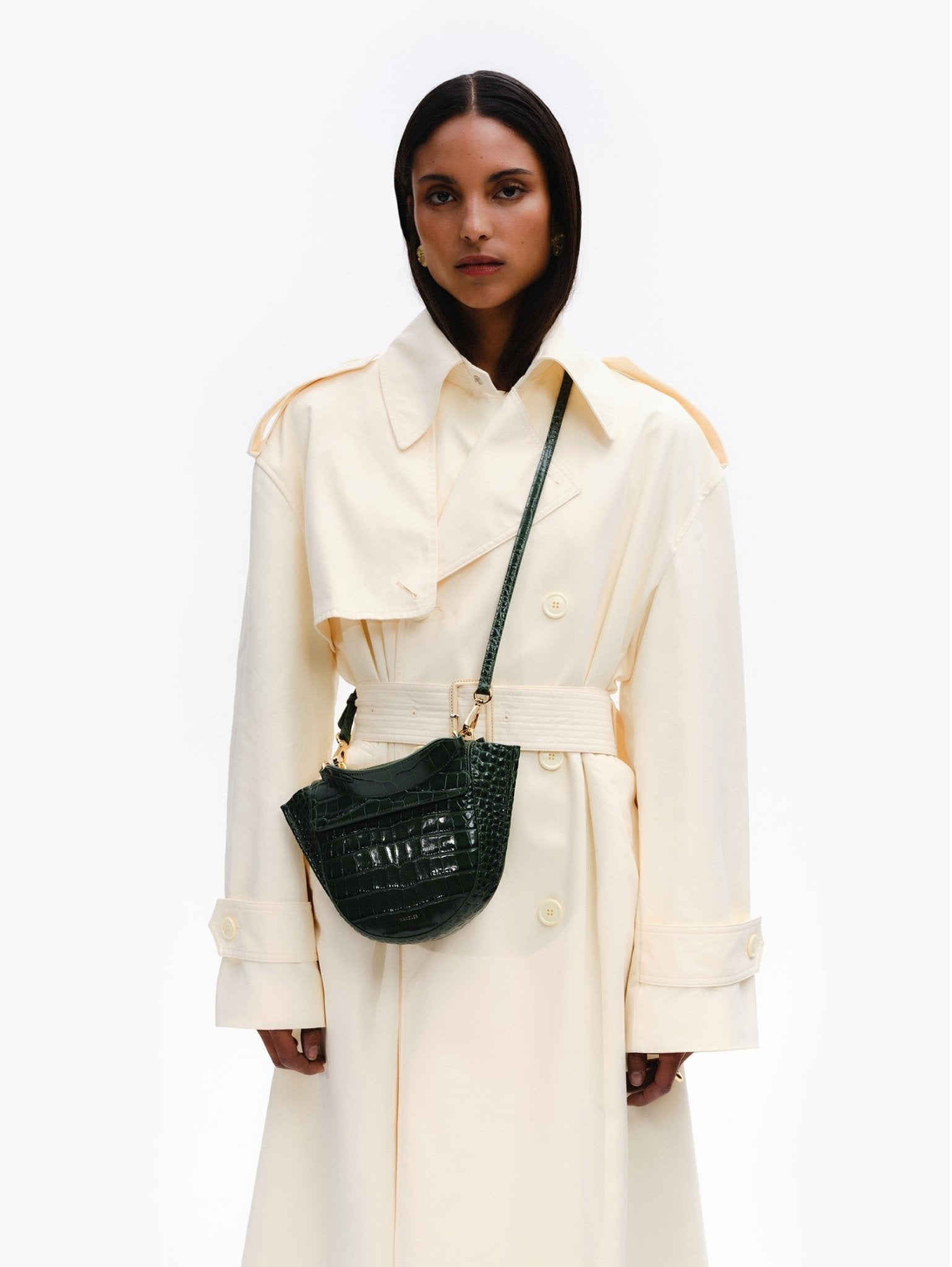 Hortensia Croco Mini Bag - Wandler