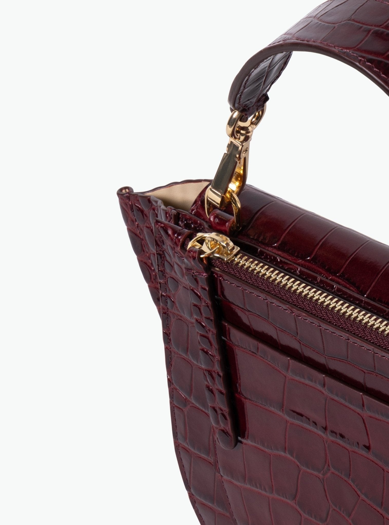 Hortensia Croco Mini Bag - Wandler