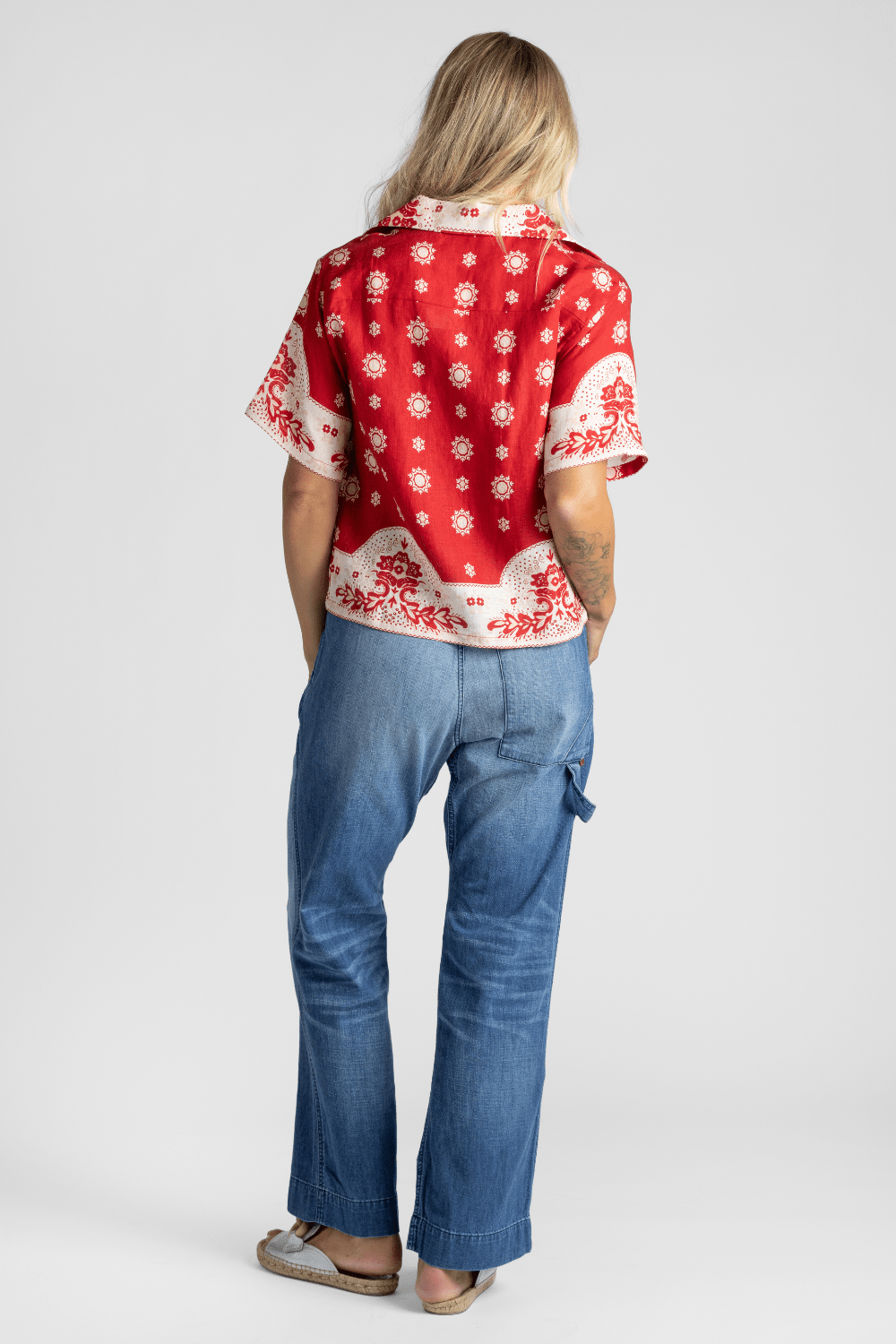 Indigo French Sailor Pant - Freecity