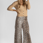 Lace Patch Cardigan - Brazeau Tricot