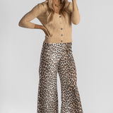 Lace Patch Cardigan - Brazeau Tricot