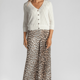 Lace Patch Cardigan - Brazeau Tricot