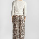 Lace Patch Cardigan - Brazeau Tricot