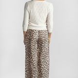 Lace Patch Cardigan - Brazeau Tricot