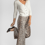 Lace Patch Cardigan - Brazeau Tricot