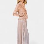 Lamé Long Soleil Skirt - Forte Forte