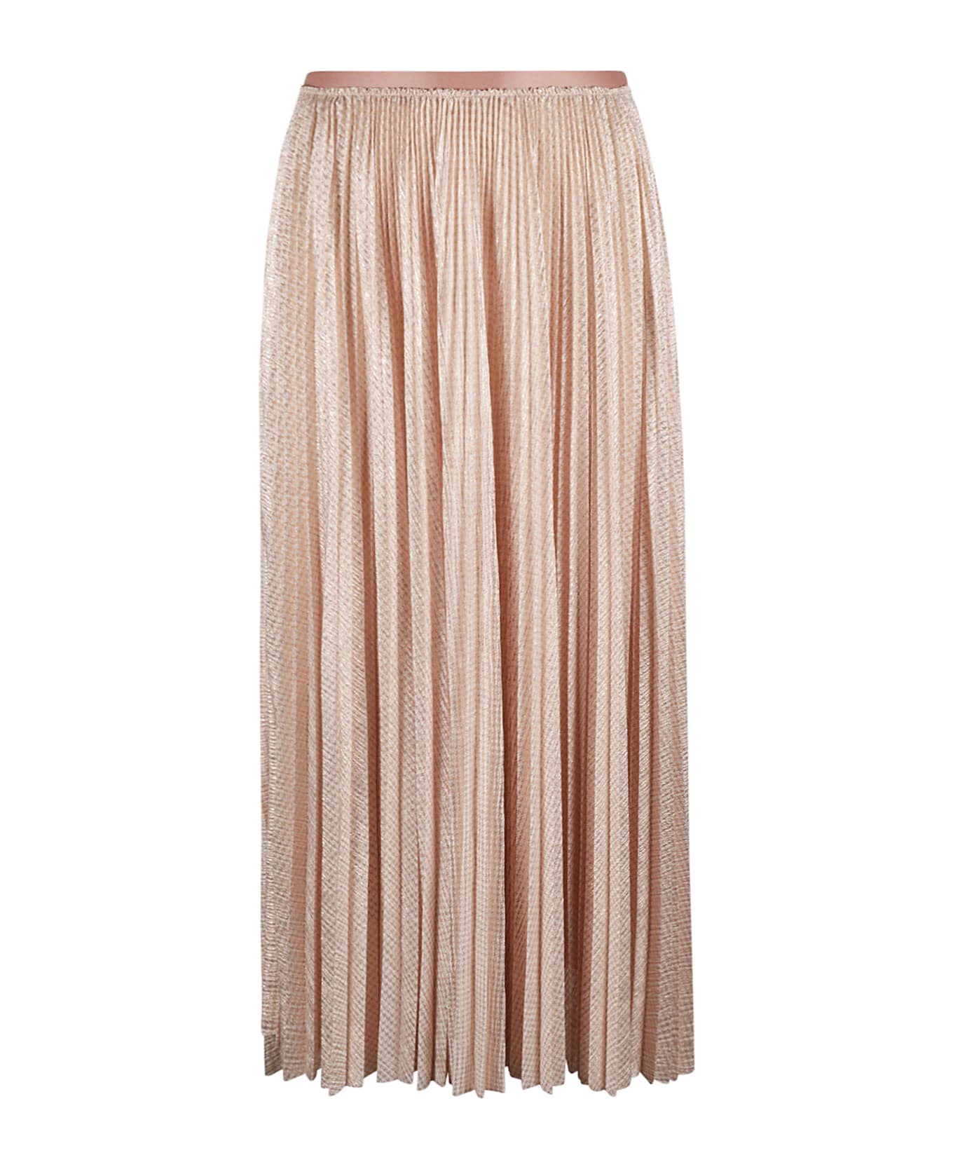 Lamé Long Soleil Skirt - The Posh Peacock