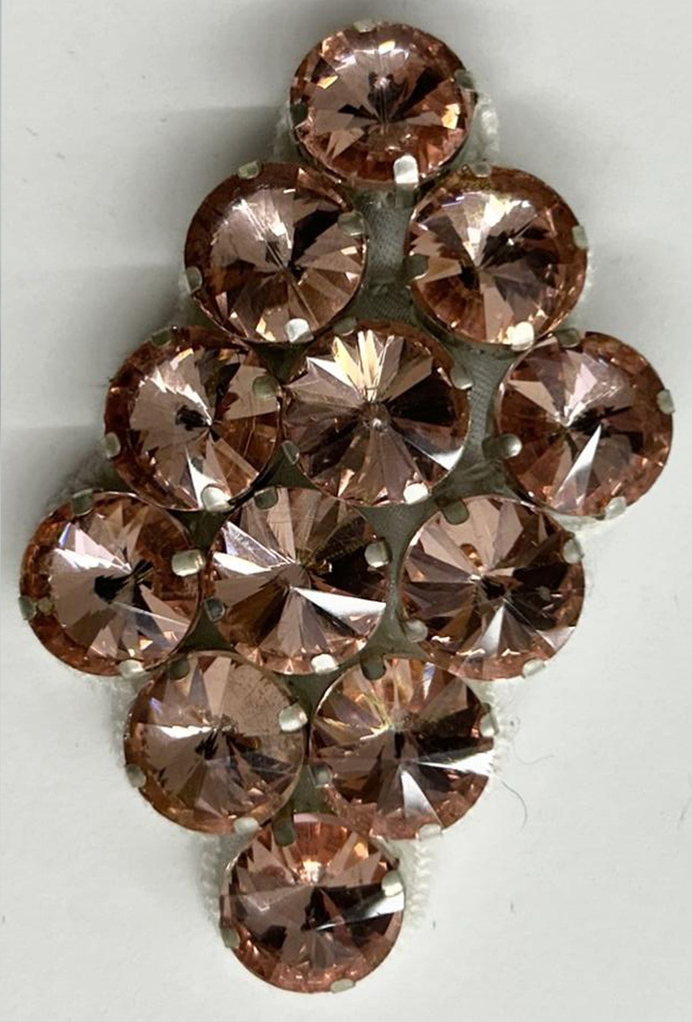 Large Rhinestone Brooch - Odeeh