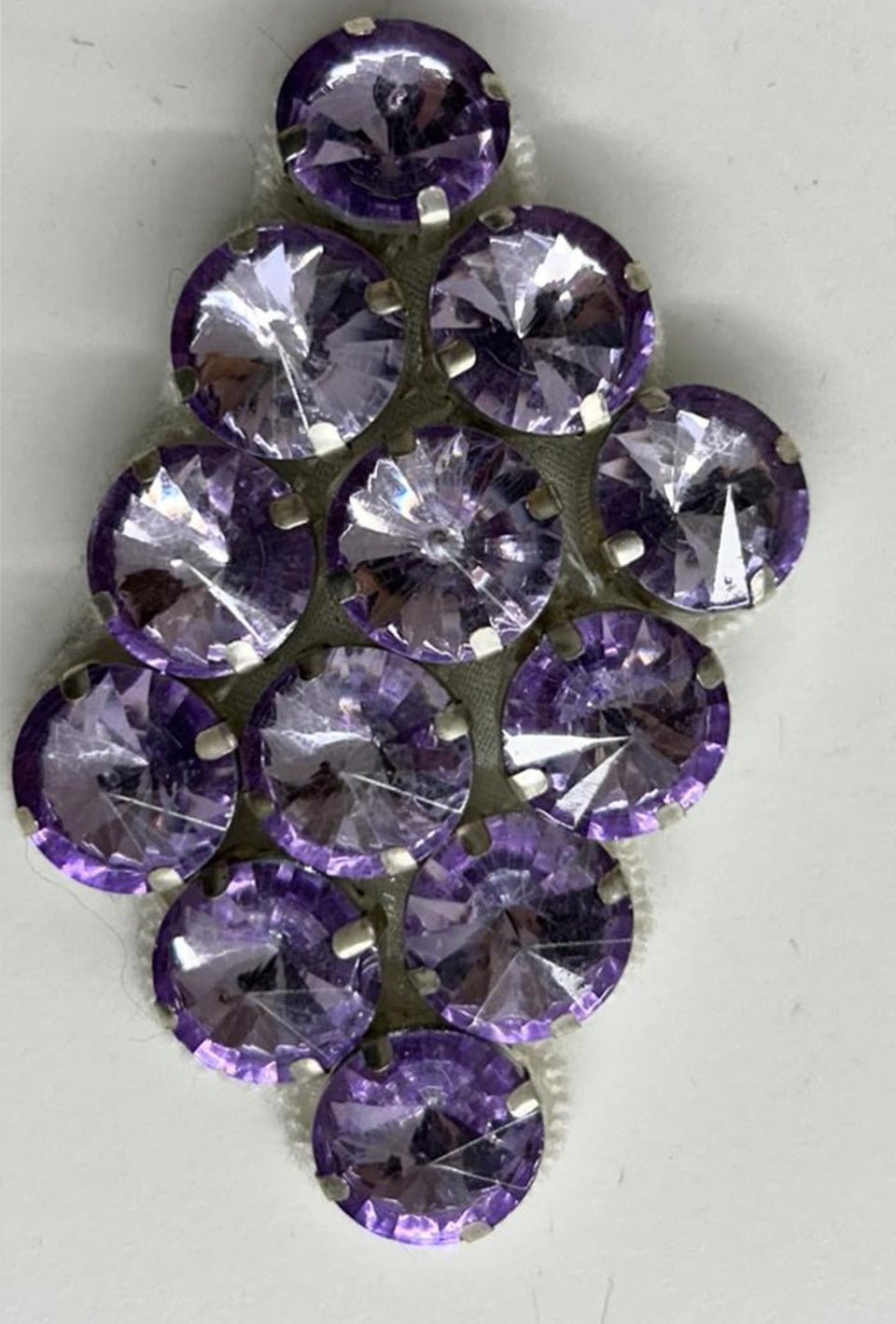 Large Rhinestone Brooch - Odeeh