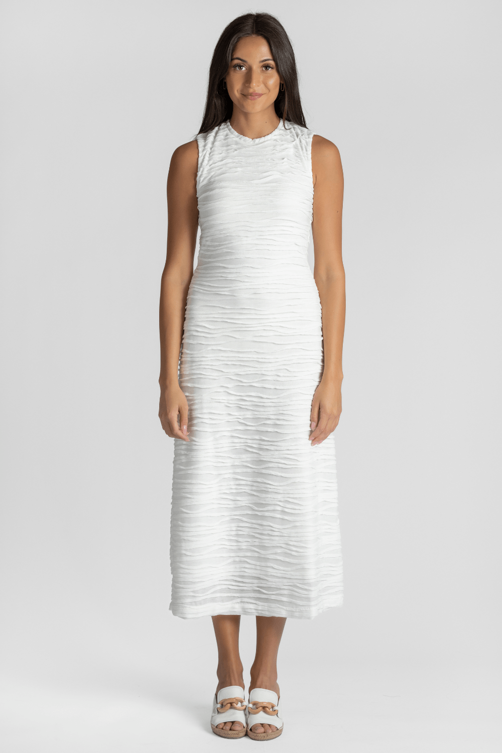 Laura Textured Dress - Proenza Schouler White Label