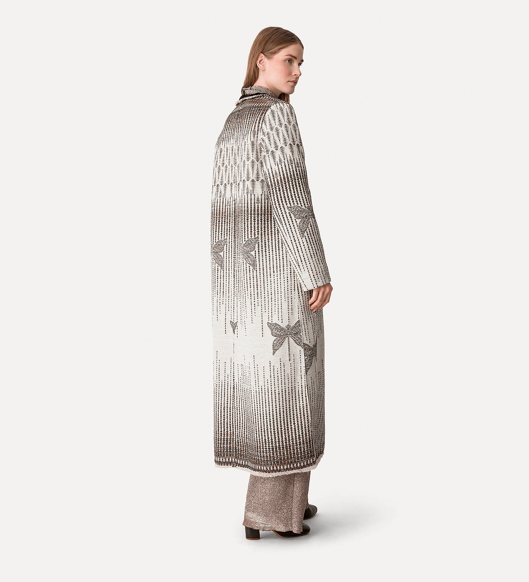 "Libelle" Jacquard Coat - Forte Forte
