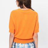 Light Elbow Sleeve Cashmere Sweater - Odeeh