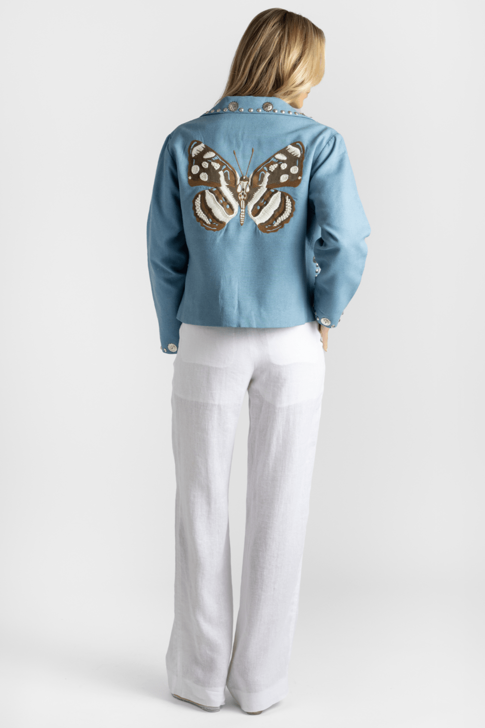 Linen Buckle Pant - Gauchere