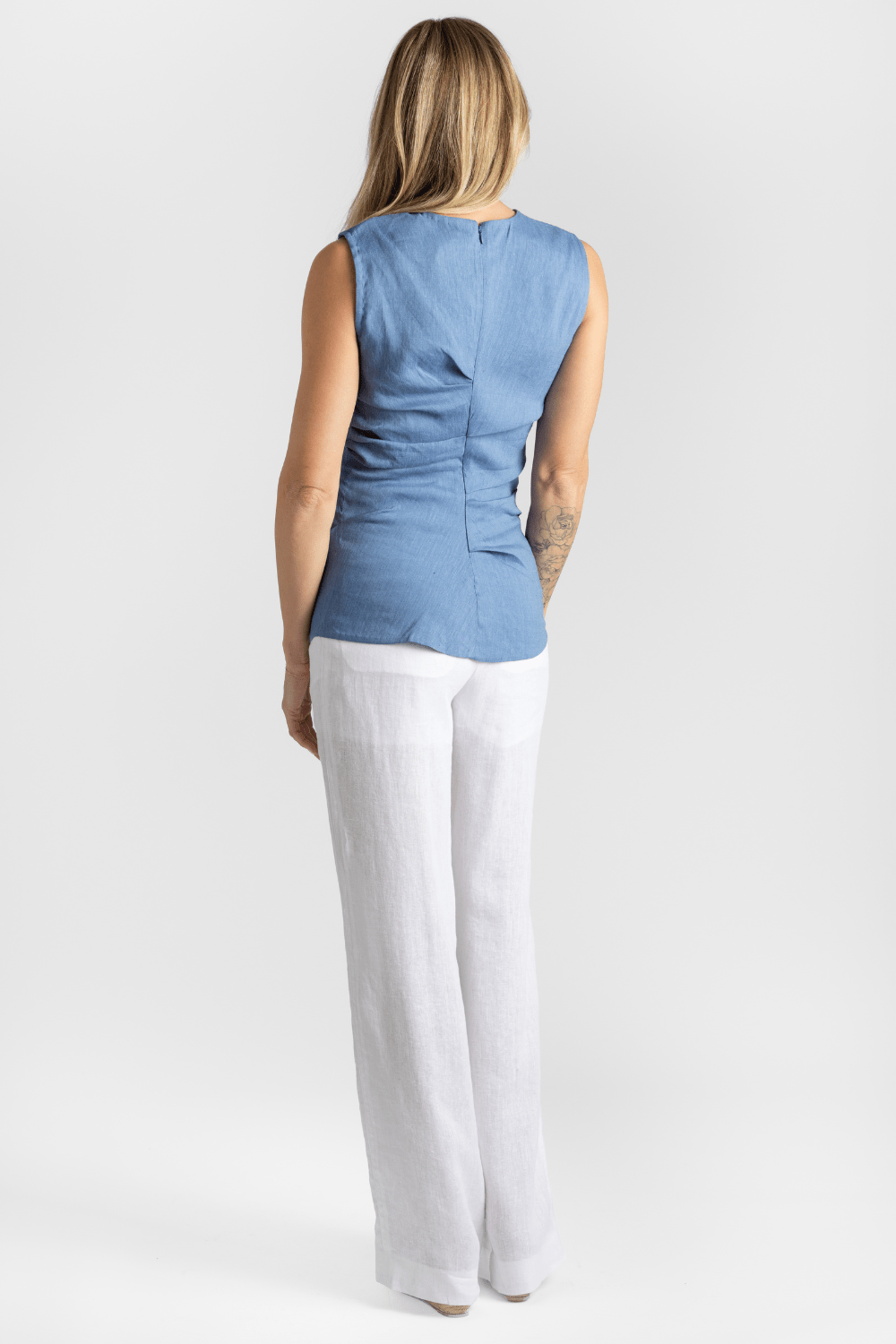 Linen Buckle Pant - Gauchere