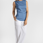 Linen Buckle Pant - Gauchere