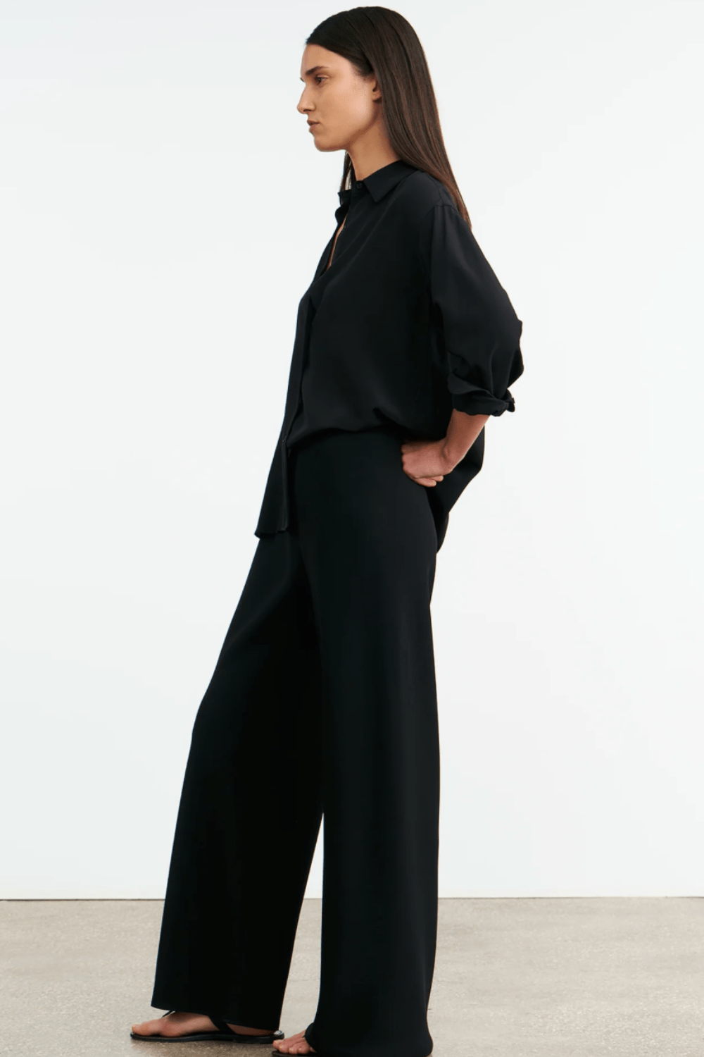 Marlow Wide Leg Pant - Nili Lotan