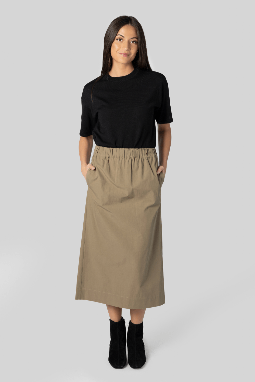 Merino Black Top - Gauchere