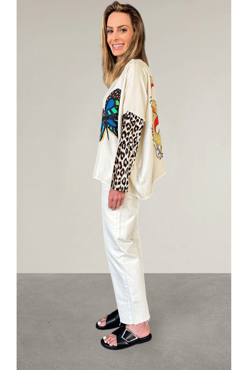 Mix Butterflies Janine Top - La Prestic Ouiston