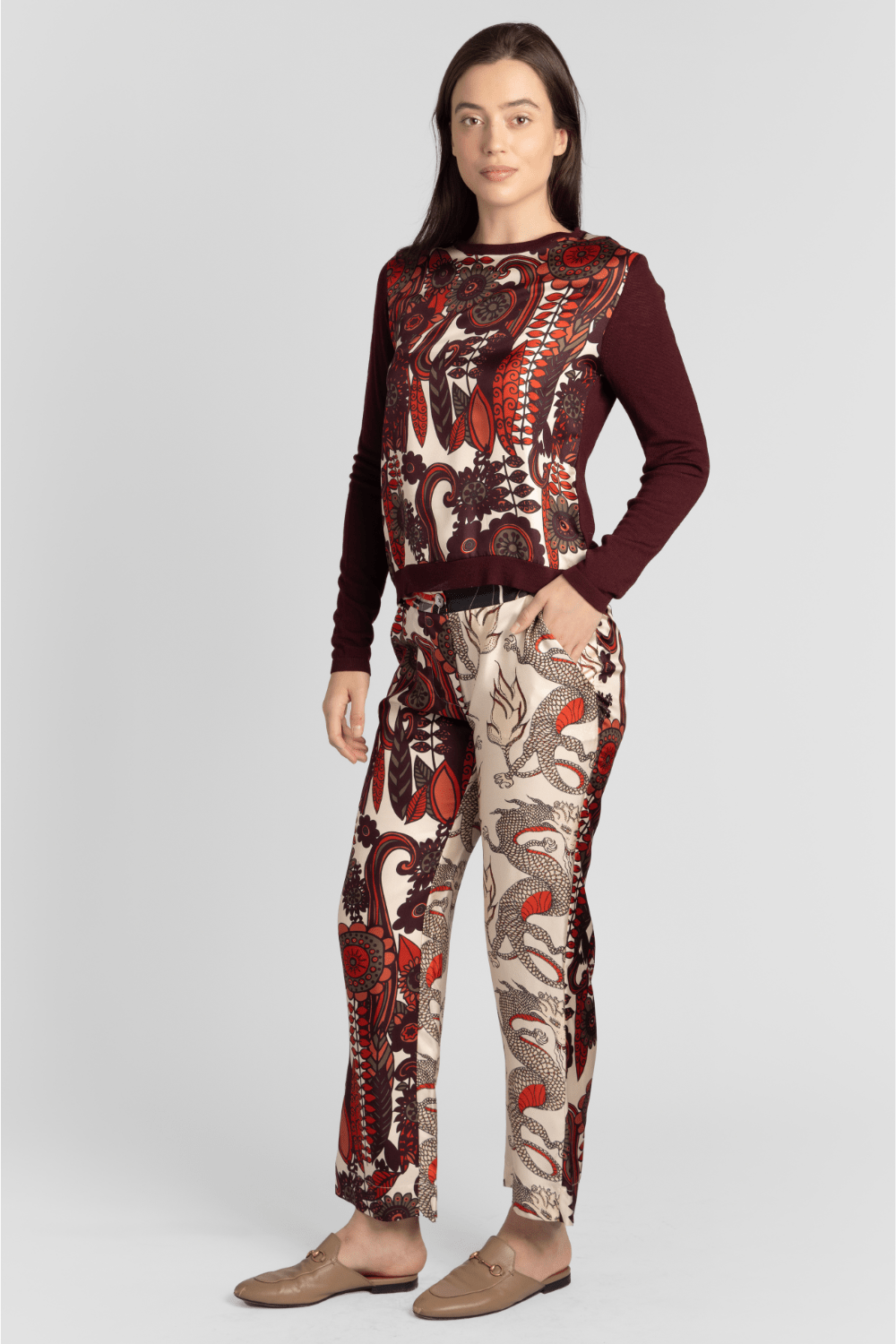 Mix Flower Lucky Pant - La Prestic Ouiston