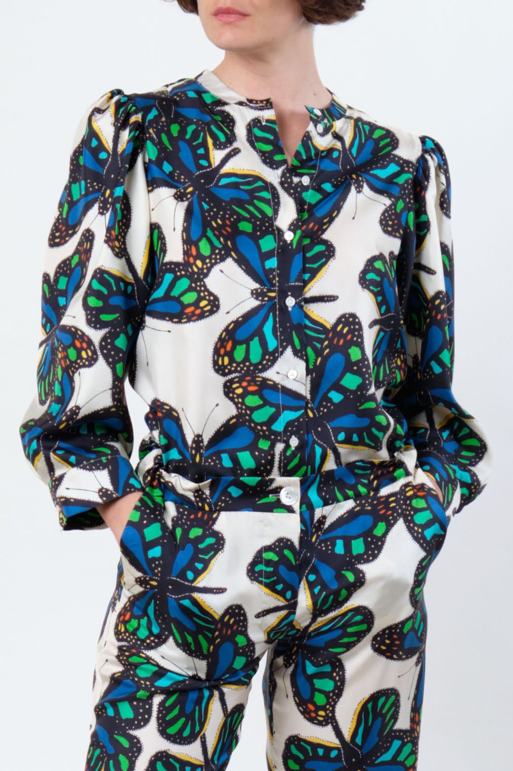 Monette Butterfly Shirt - La Prestic Ouiston
