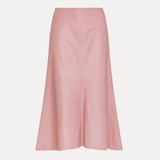 Nappa Leather Midi Skirt - Forte Forte