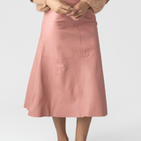 Nappa Leather Midi Skirt - Forte Forte