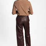 Nappa Leather Trousers - Forte Forte